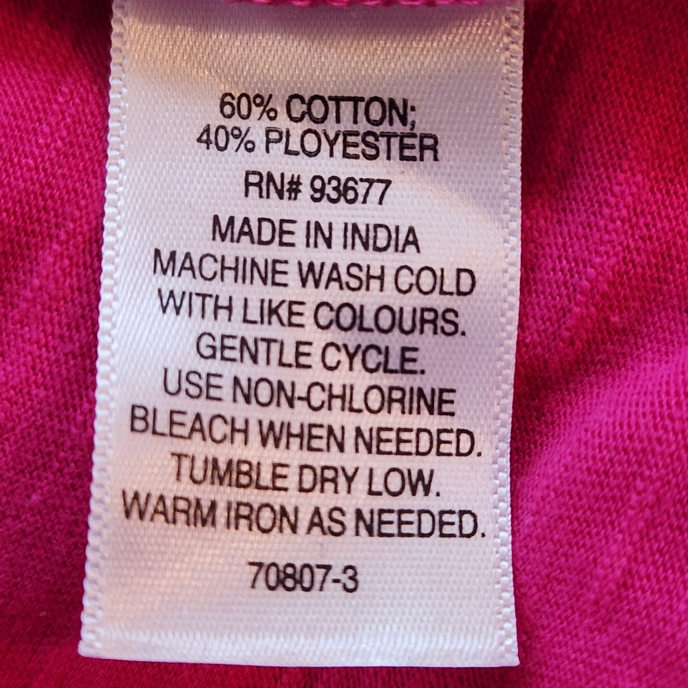 a.n.a brand pink button front top with knotted waist - Picture 5 of 5